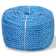 Corde de travail 500 m polypropylène - Couleur et diamètre au choix Bleu
