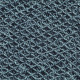 Couverture en coton 125 x 150 cm bleu indigo 
