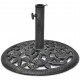 Socle de parasol en fonte 12 kg 48 cm