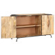 Buffet 140 x 40 x 80 cm bois de manguier massif 