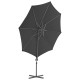 Parasol avec base portable diamètre 3 m anthracite  