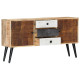 Buffet 118 x 30 x 62 cm bois de manguier massif 