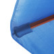 Parasol d'extérieur avec mât en bois 350 cm bleu helloshop26 02_0008252 