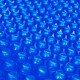 Couverture de piscine Bleu 356 cm PE