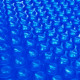 Couverture de piscine Bleu 600 x 300 cm PE 