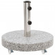 Socle de parasol granite 30 kg rond - Couleur au choix