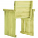 Chaise de jardin bois de pin imprégné 