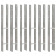 Piquets de clôture 6 pcs argenté 7x6x60 cm acier galvanisé