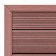 Élément de plancher pour douche solaire Marron 101x63x5,5cm WPC 