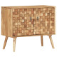 Buffet 75x35x65 cm bois d'acacia solide