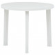 Table de jardin 89 cm plastique - Couleur au choix