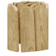 Rouleaux de bordure 3 pcs 120 cm bois de pin imprégné - Couleur au choix 