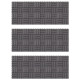 Carreaux de terrasse 30pcs délavage gris 30x30 cm acacia solide