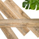 Planches d'aspect de bois chêne de récupération marron vintage 