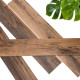 Planches d'aspect de bois marron terre d'ombre 
