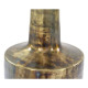 Vase bergamo grand 24x75 cm doré 
