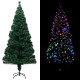 Sapin de Noël artificiel avec support Vert 180 cm PVC