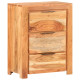 Buffet 59x33x75 cm bois d'acacia massif