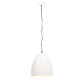 Lampe suspendue industrielle 25 w blanc rond 42 cm e27 
