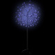 Sapin de Noël 120 LED bleu Cerisier en fleurs 150 cm 