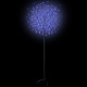 Sapin de Noël 200 LED blanc bleu Cerisier en fleurs 180 cm 