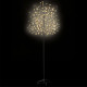 Sapin de Noël 220 LED blanc chaud Cerisier en fleurs 220 cm 