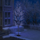 Sapin de Noël 1200 LED bleu Cerisier en fleurs 400 cm