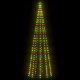 Sapin de Noël cône 330 LED colorées 100x300 cm 