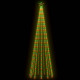 Sapin de Noël cône 752 LED colorées 160x500 cm 