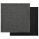 Dalles de tapis de sol 20 pcs 5 m² 50x50 cm anthracite 