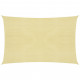 Voile d'ombrage 160 g/m² beige 2x2,5 m pehd