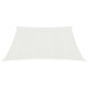 Voile toile d'ombrage parasol 160 g/m² 3 x 3 m pehd - Couleur au choix Blanc