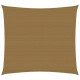 Voile d'ombrage 160 g/m² taupe 2x2,5 m pehd