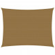 Voile d'ombrage 160 g/m² taupe 2,5x4 m pehd