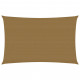 Voile d'ombrage 160 g/m² taupe 2,5x4,5 m pehd