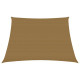 Voile d'ombrage 160 g/m² taupe 4/5x3 m pehd