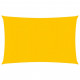 Voile d'ombrage 160 g/m² jaune 3x4 m pehd