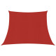 Voile toile d'ombrage parasol 160 g/m² pehd 4/5 x 3 m rouge helloshop26 02_0009276