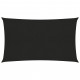 Voile d'ombrage 160 g/m² noir 5x8 m pehd