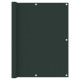 Écran de balcon - 120x600 cm tissu oxford - Couleur au choix Vert Foncé