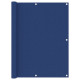 Écran de balcon - 120x600 cm tissu oxford - Couleur au choix Bleu