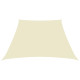 Voile toile d'ombrage parasol tissu oxford trapèze 2/4 x 3 m - Couleur au choix Crème