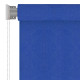 Store roulant d'extérieur 120x230 cm bleu pehd 