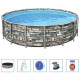 Ensemble de piscine power steel 488x122 cm 