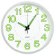 Horloge murale lumineuse blanc 30 cm classique