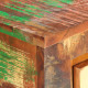 Armoire à tiroirs 118x33x75 cm bois de récupération massif 