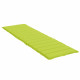 Coussin de chaise longue vert vif 200x70x3 cm tissu oxford 