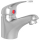 Mitigeur de lavabo robinet de cuisine salle d'eau salle de bain - 13 cm - Couleur au choix Argentée