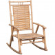 Chaise à bascule avec coussin bambou - Couleur des coussins au choix 