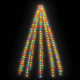 Guirlande lumineuse d'arbre de noël 300 led colorées 300 cm 